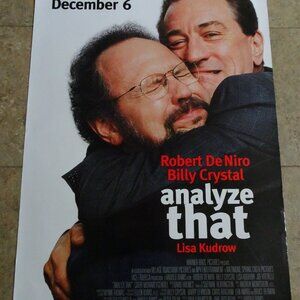 Analyze That - Movie Poster with Robert DeNiro as Paul Vitti and Billy Crystal